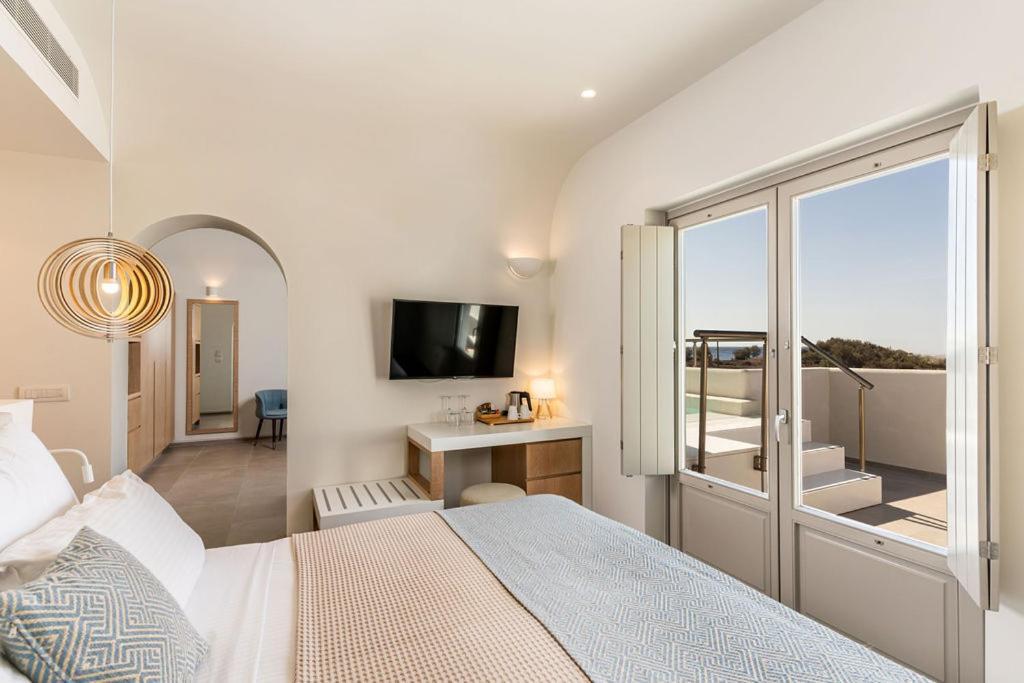 Meltemi Blu - Adults Only Hotel เปริสซา ภายนอก รูปภาพ