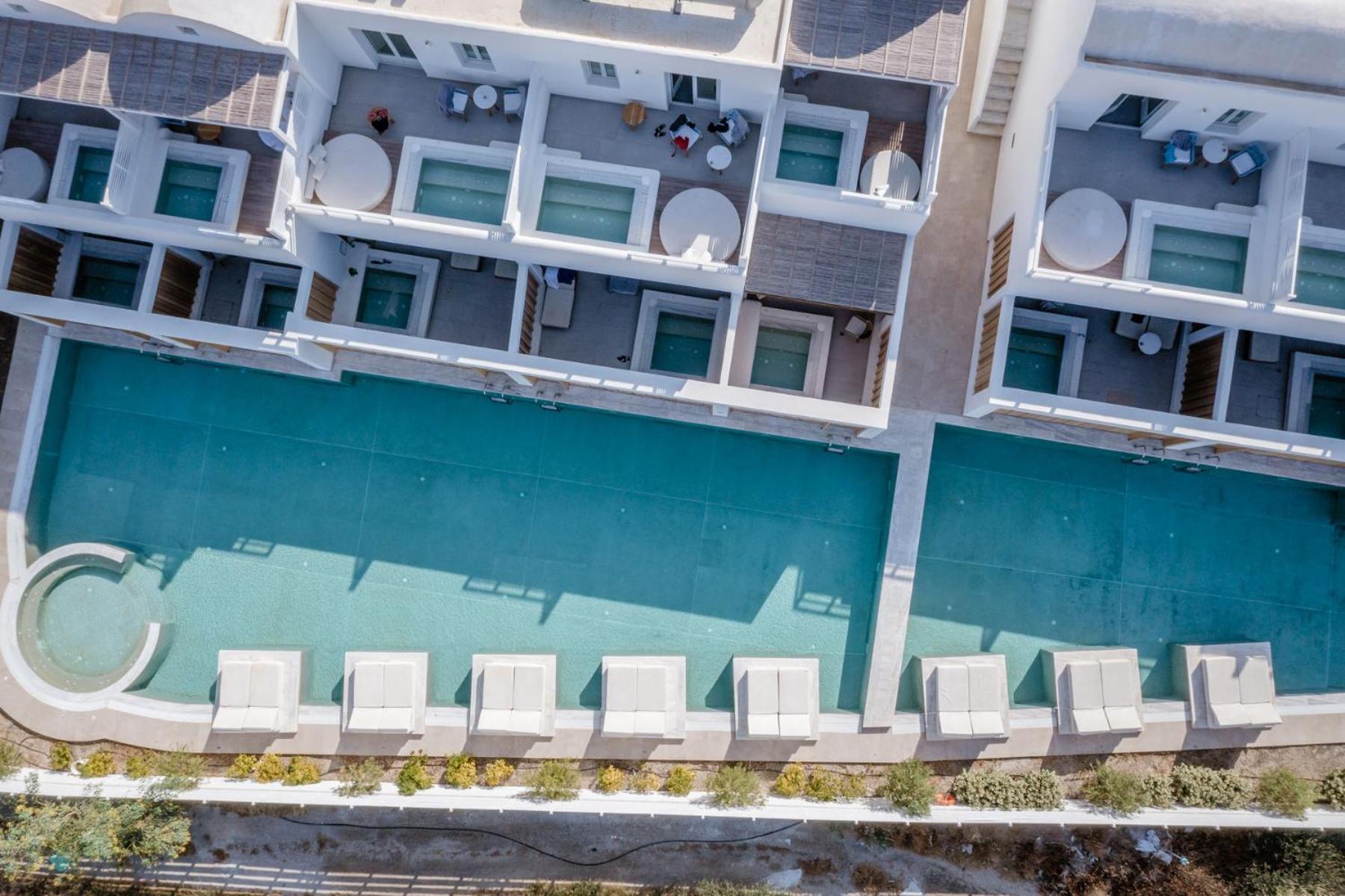 Meltemi Blu - Adults Only Hotel เปริสซา ภายนอก รูปภาพ